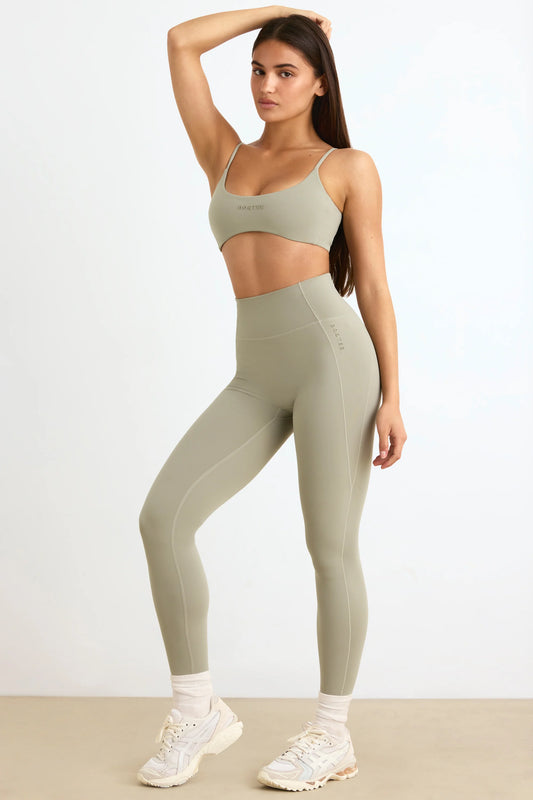 Soft Active Leggings in Mineral