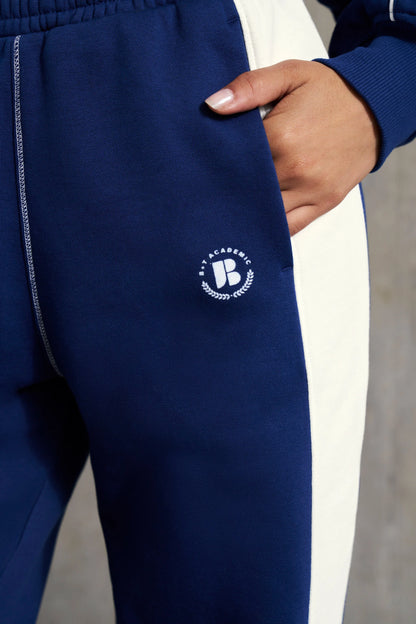 Wide Leg Sweatpants in Navy