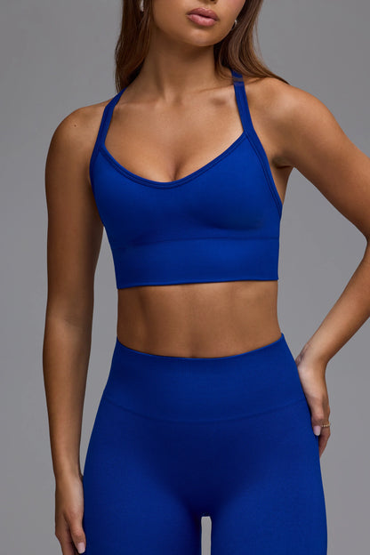 Define Luxe Multiway Sports Bra in Royal Blue