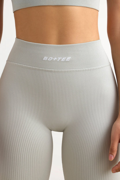 FlexiRib High-Waist Leggings in Grey