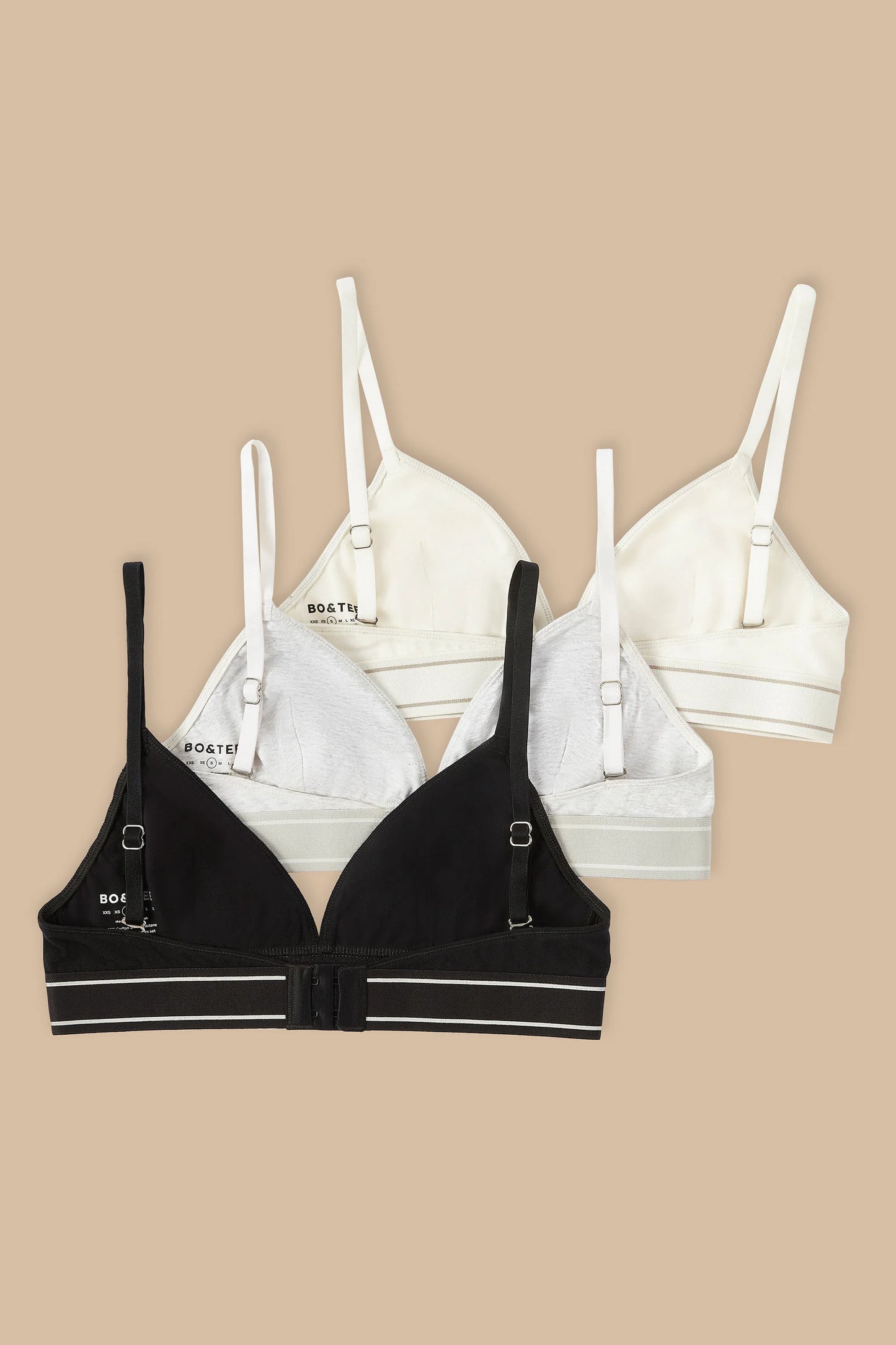 Triangle Bralette Bundle in Multi