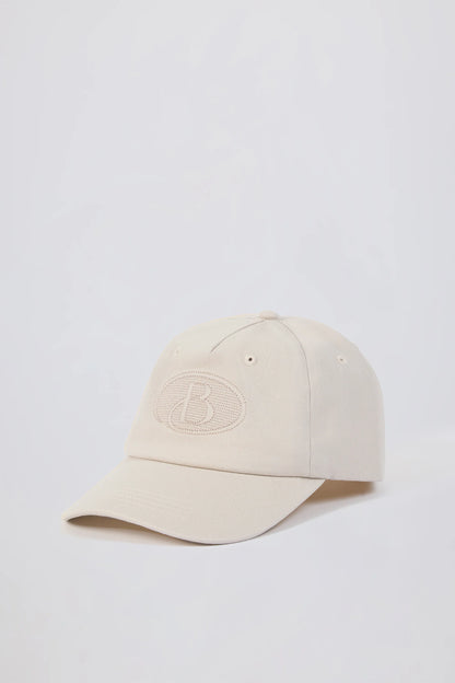 Baseball Cap in Washed Cream