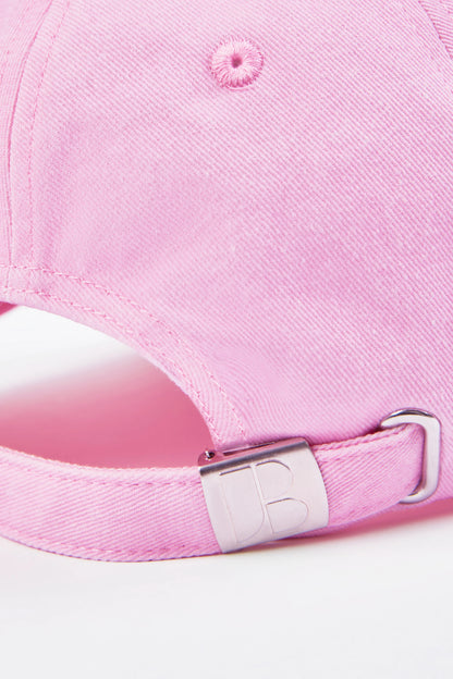 Baseball Cap in Bubblegum Pink