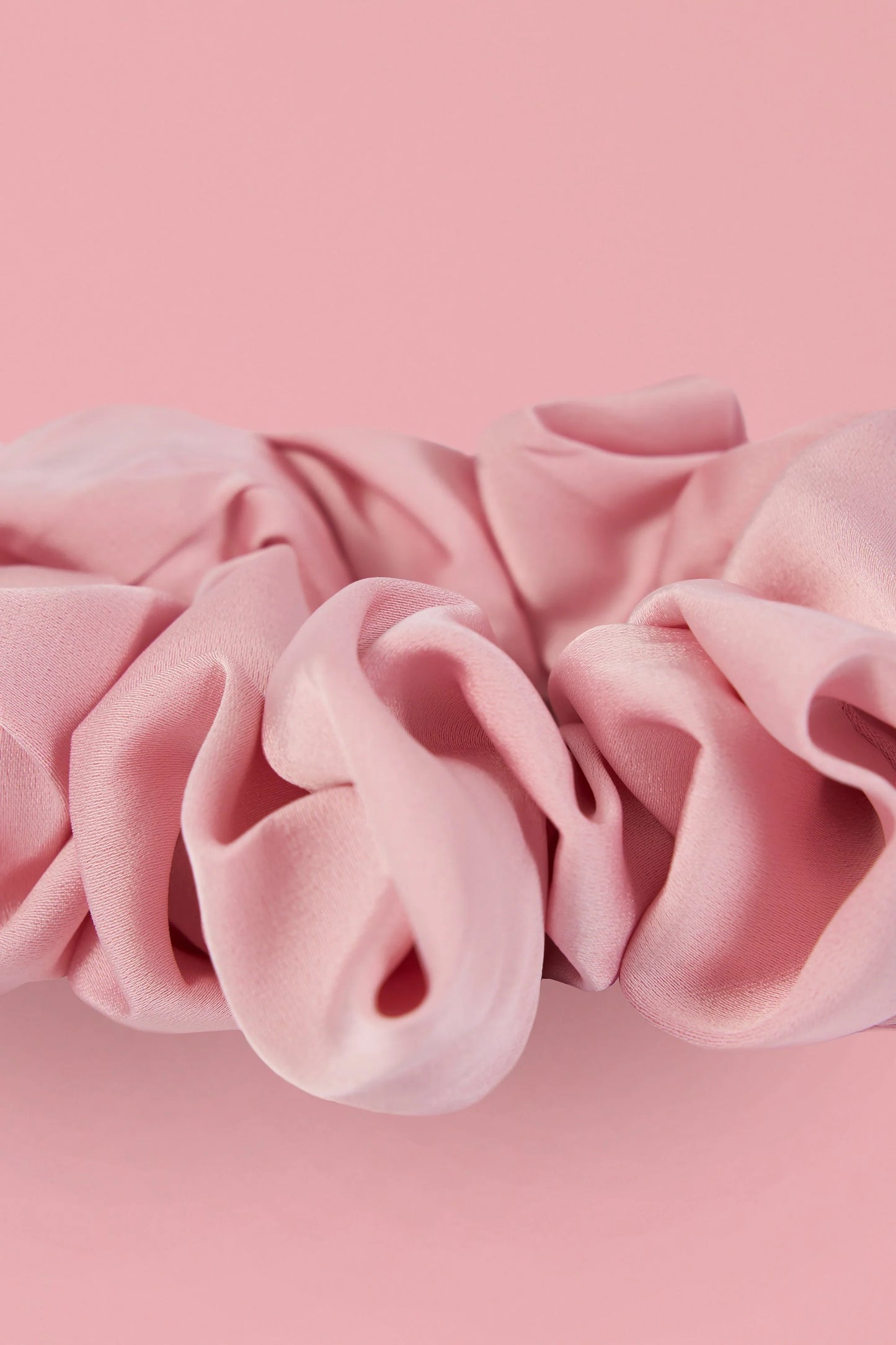 Oversized Scrunchie in Baby Pink