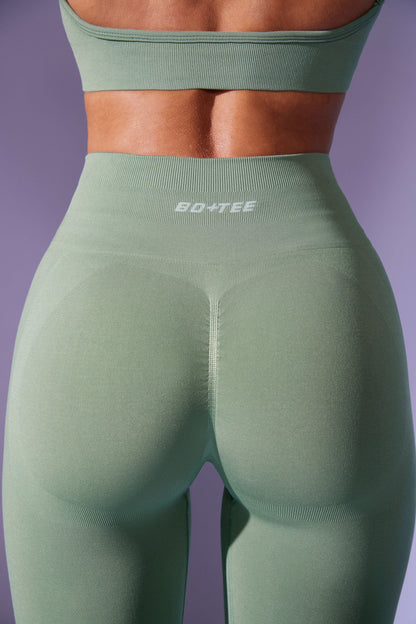 High Waist Define Luxe Leggings in Sage