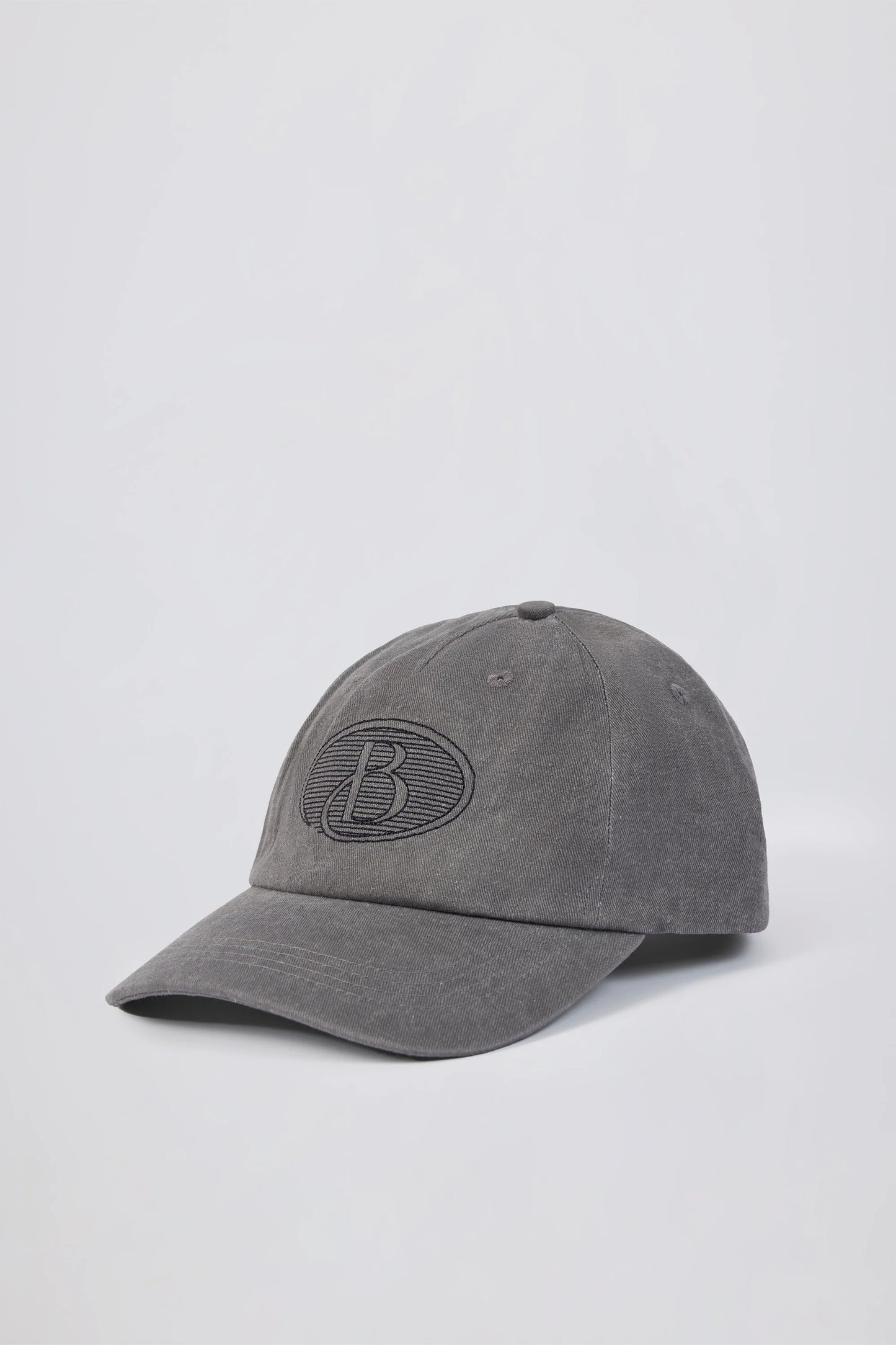 Baseball Cap in Washed Charcoal