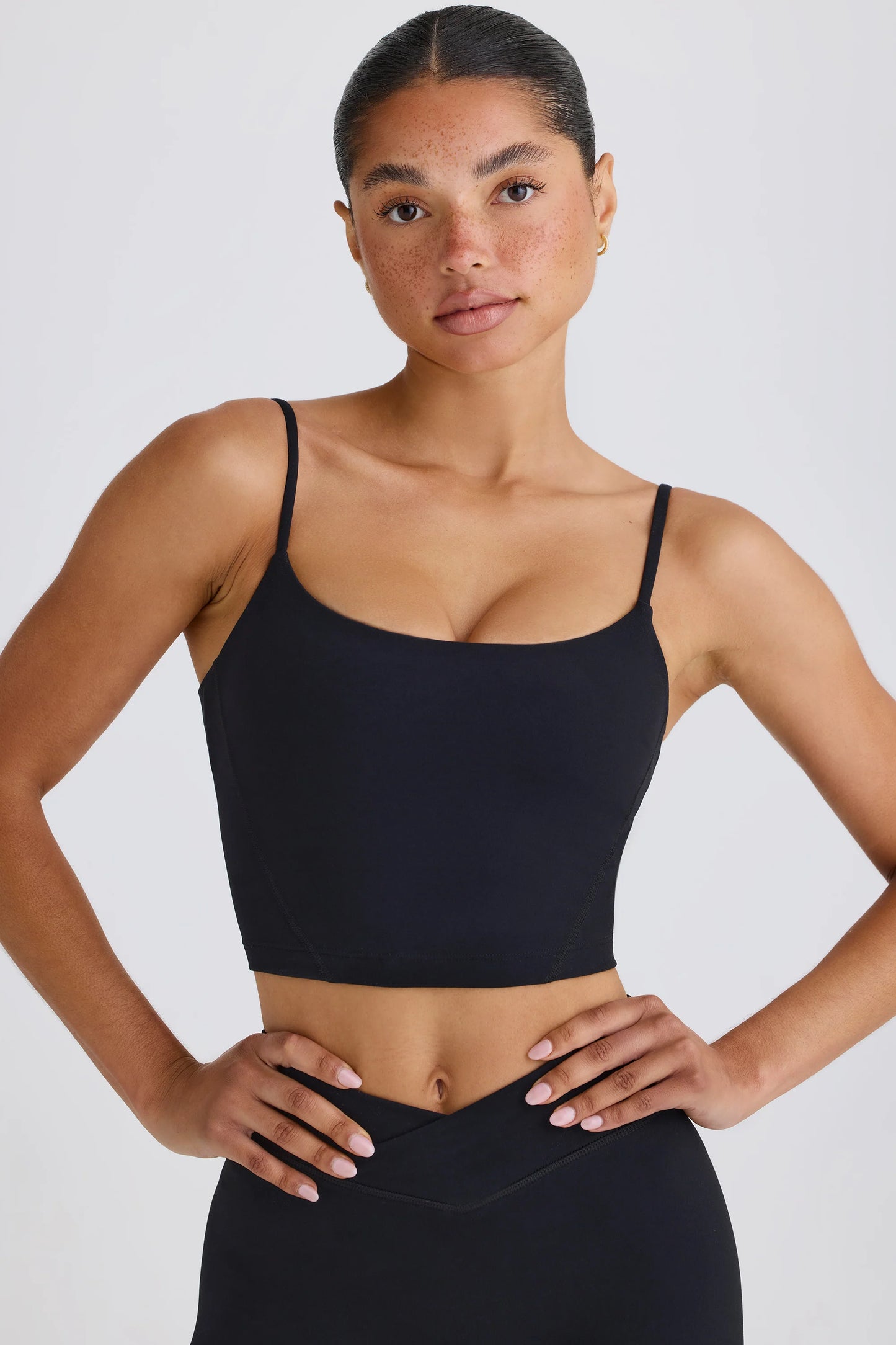 Soft Active Tank Top in Black