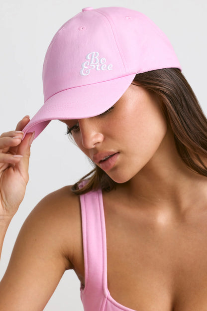 Baseball Cap in Bubblegum Pink