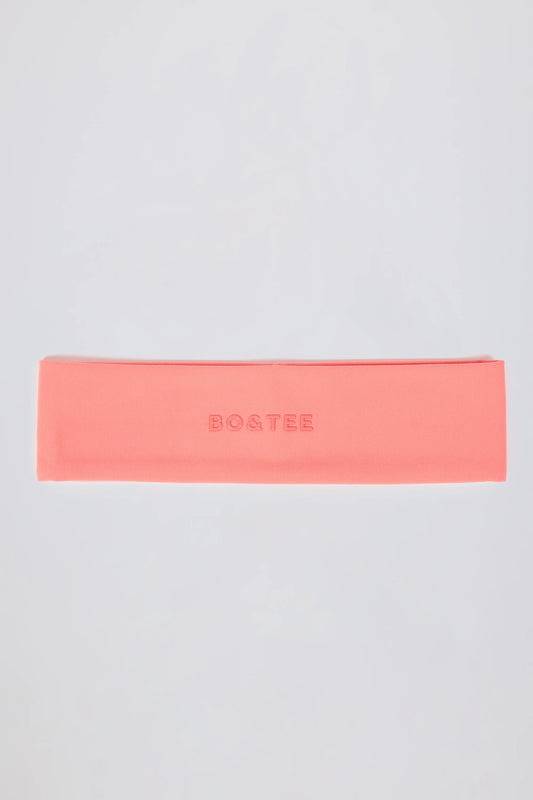 Soft Active Headband in Coral