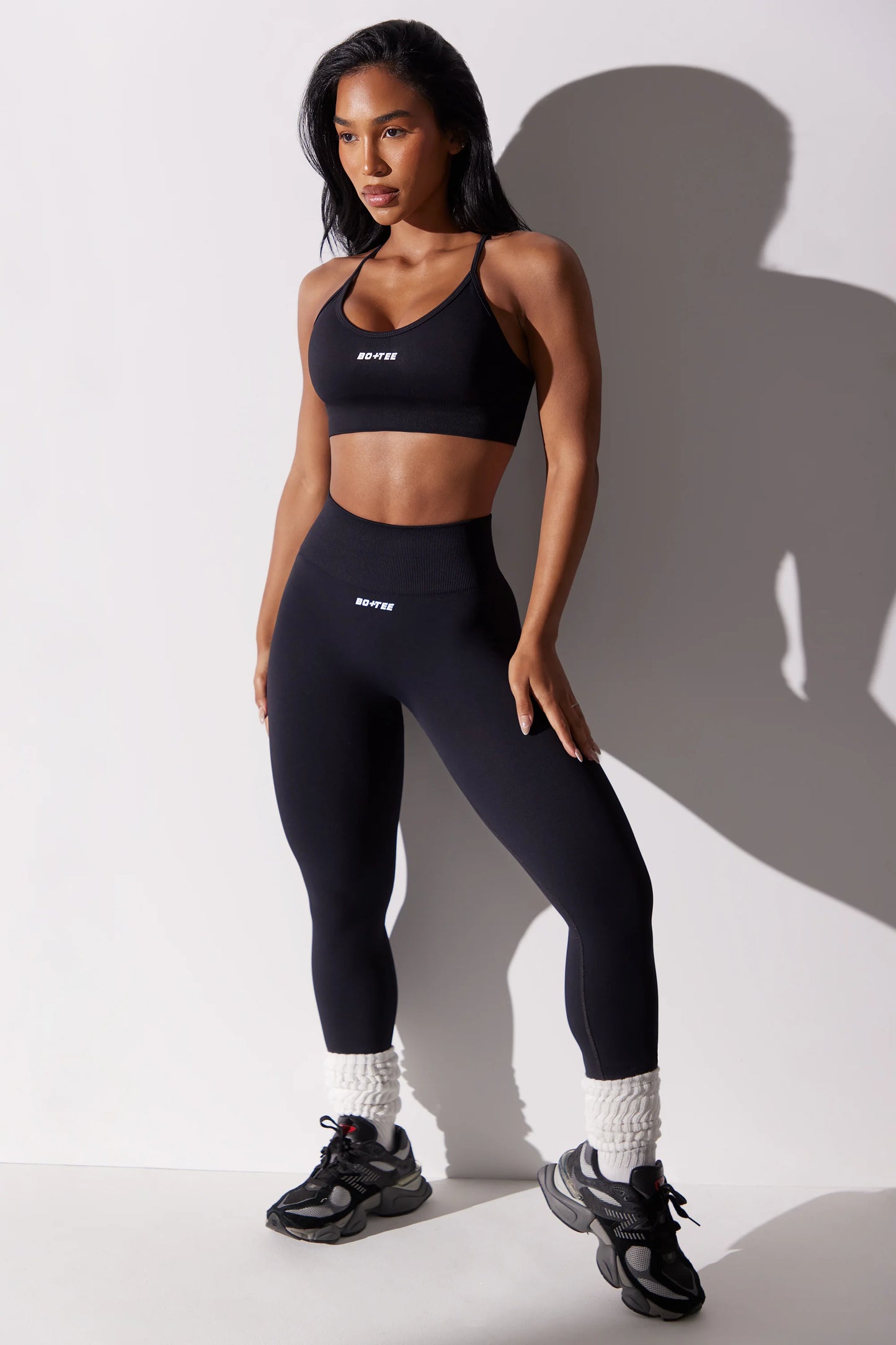 High Waist Super Sculpt Leggings in Black