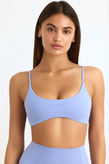 Soft Active Sports Bra in Lavender Blue