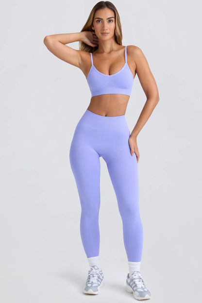 Super Sculpt Seamless Leggings in Periwinkle