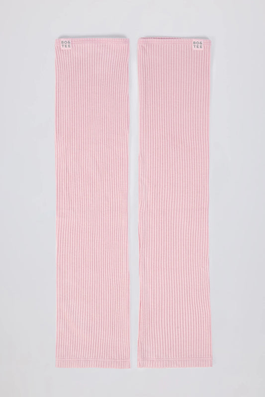 Leg Warmers in Soft Pink