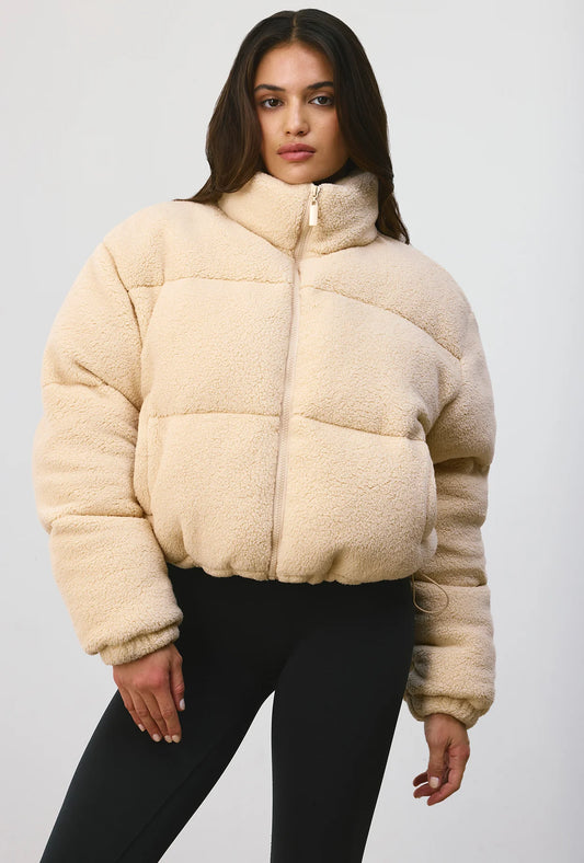 Puffer Jacket in Cashmere