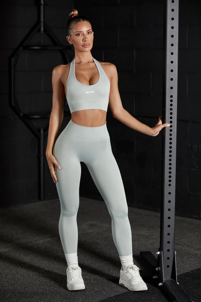 High Waist Seamless Leggings in Grey